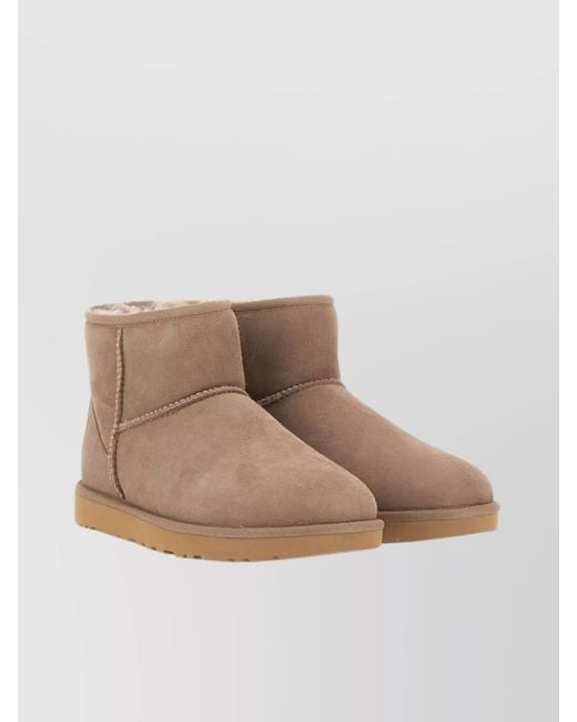 Ugg Natural Shearling Ankle Boots