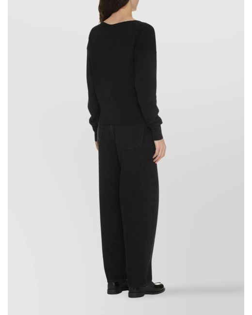 Totême Blue Denim Wide-Leg Trousers