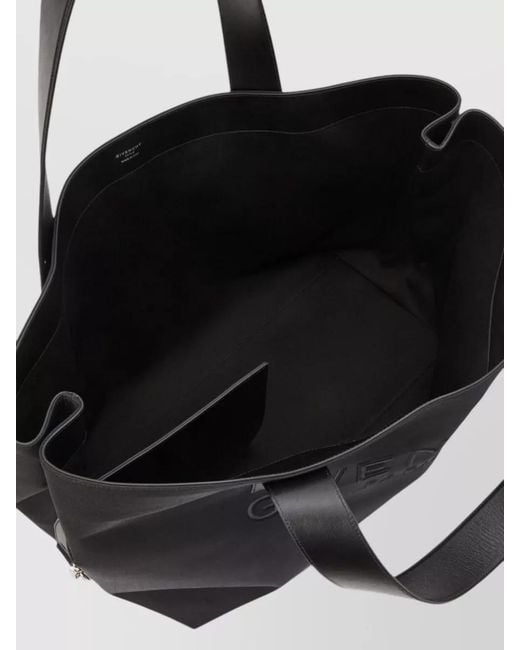 Givenchy Black Nylon Tote Bag Adjustable Straps Top Handles for men