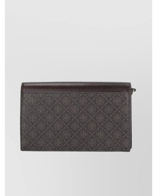Tory Burch Gray Chain Wallet