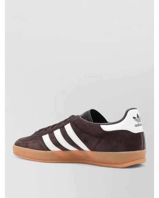 Adidas Gray Gazelle Indoor Low Top Sneakers
