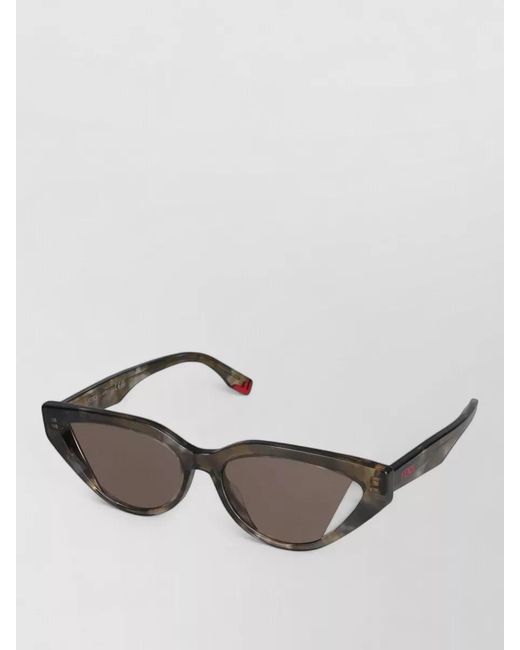 Fendi Multicolor Sunglasses Maison Fe40009I Cat Eye Design