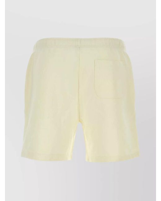 Polo Ralph Lauren Natural Bermuda Shorts With Back Pocket And Elastic Waistband for men