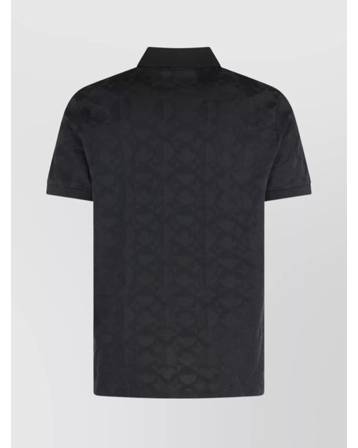 Boss Black Cotton Relaxed-Fit Polo Shirt for men