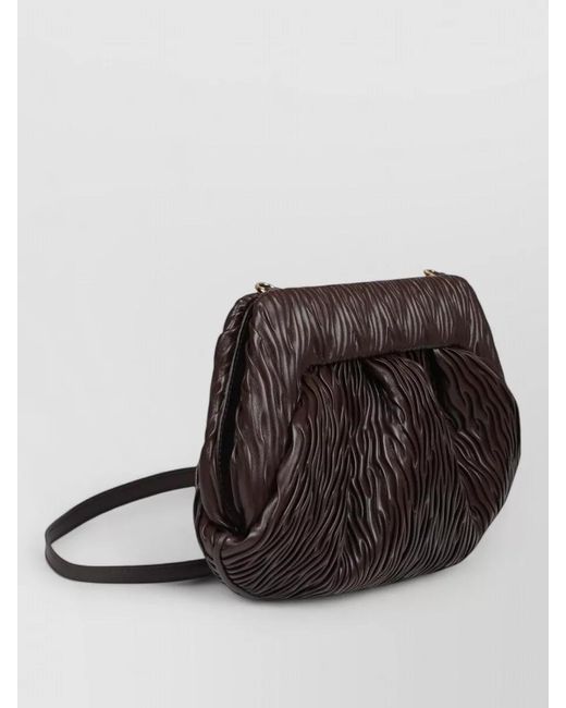 THEMOIRÈ Brown Bios Clutch Bag