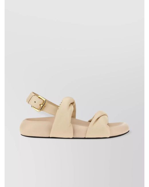 Marni Natural Leather Sandals