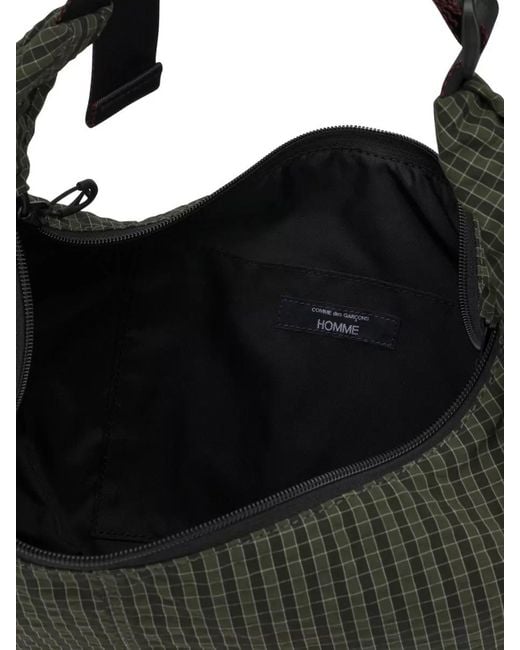 Comme des Garçons Multicolor Grid Check Shoulder Crossbody Bag for men