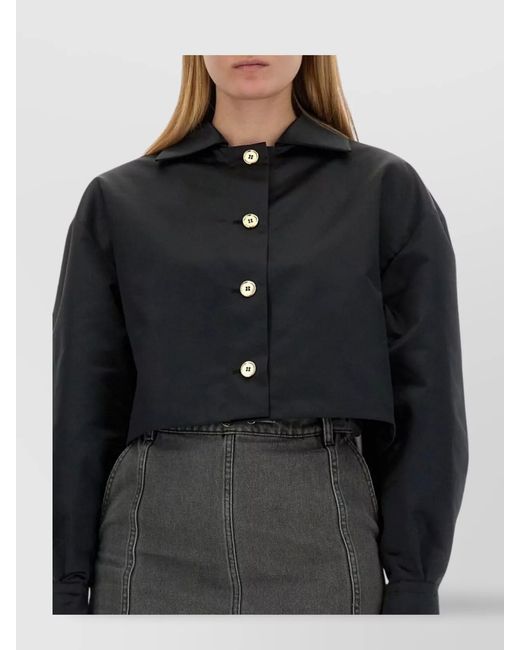 Patou Black Cropped Jacket