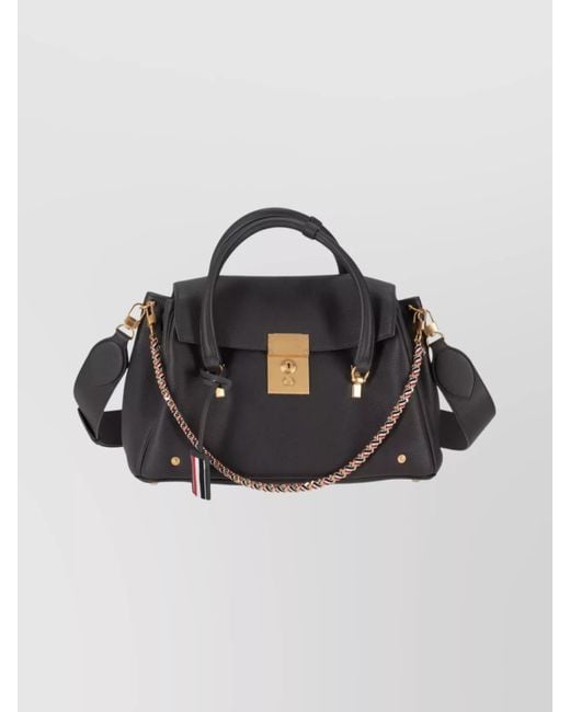 Thom Browne Multicolor Leather Shoulder Bag