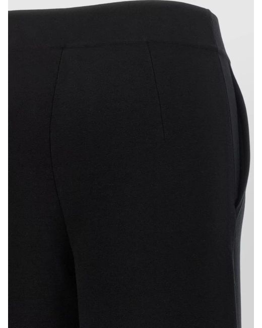 Max Mara Black Wool Lounge Pants