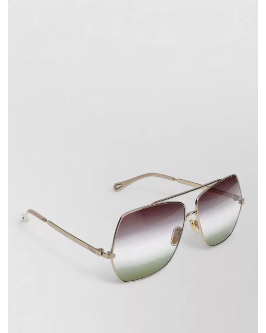 Chloé Gray Sunglasses Model Ch0278S 002 Square Frame