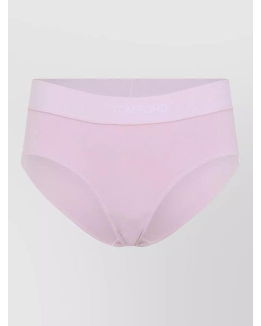 Tom Ford Pink High-Waist Briefs