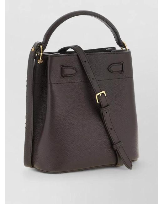 Mulberry Black Small Leather Shoulder Bag