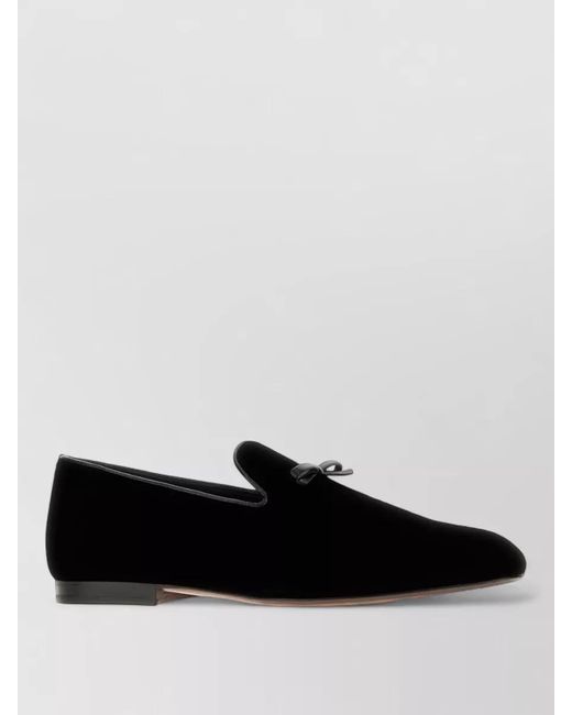 Tom Ford Black Velvet Loafers for men