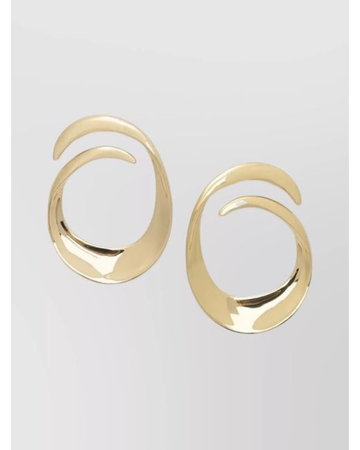 Self-Portrait Metallic Spiral Earrings