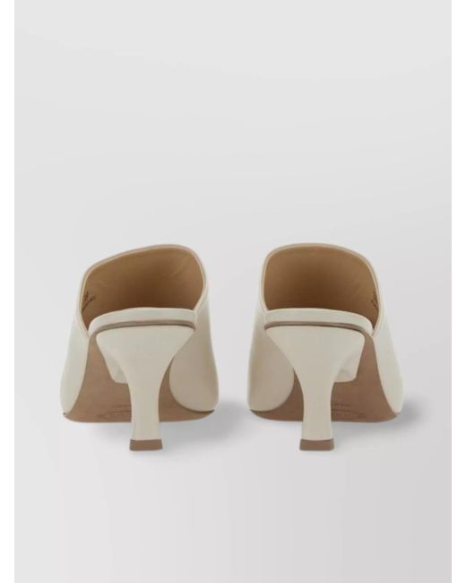 Tod's White Leather Sandals