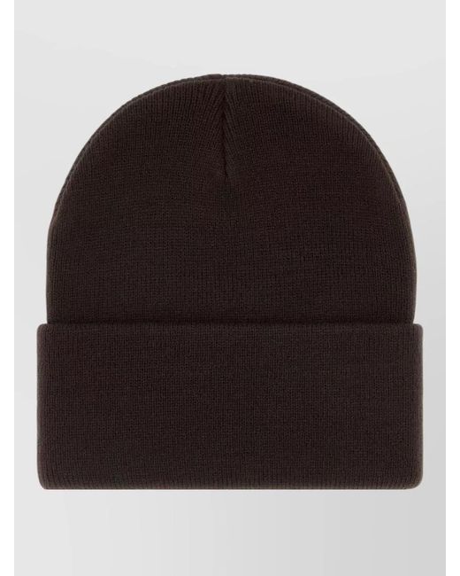 Carhartt Black Ribbed Beanie for men