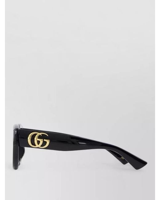 Gucci Gray Gg1976Sk Metal Cat Eye Sunglasses