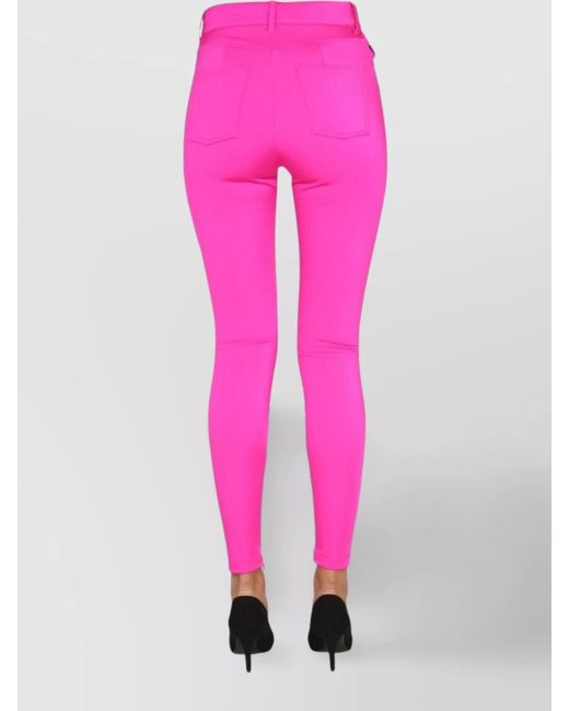 Balenciaga Pink Skinny Trousers