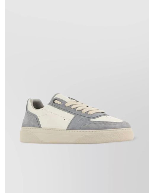 Represent Multicolor Leather And Suede Initial Sneakers for men