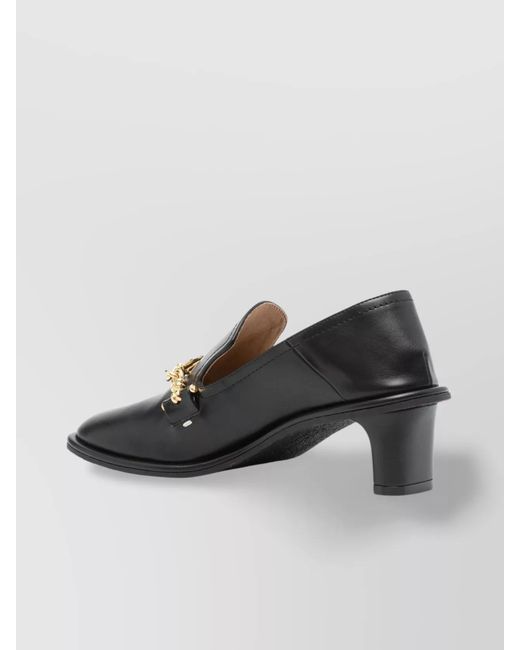 Stella McCartney Multicolor Asymmetric Toe Metallic Detail Pumps