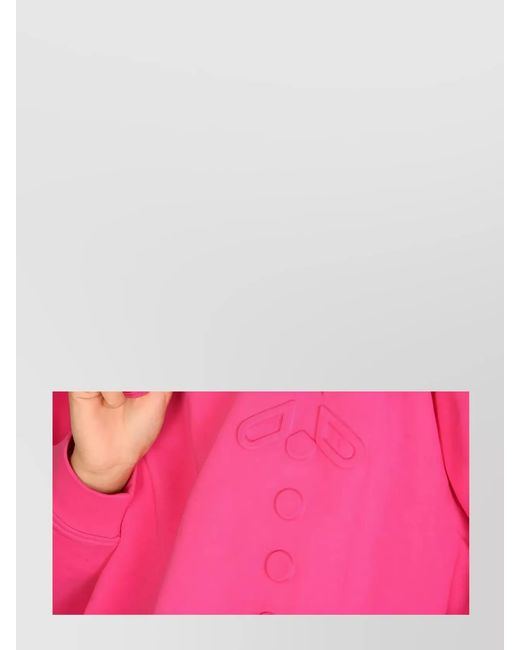 McQ Alexander McQueen Pink Cotton Hoodie