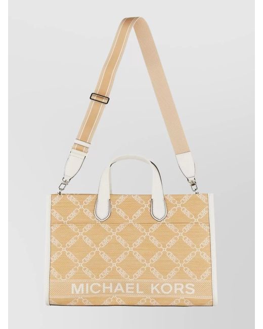Michael Kors Natural Voyager Large Tote Bag