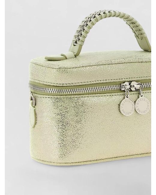 Stella McCartney Vanity Falabella Crossbody Bag Metallic Chain Handle