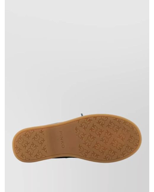 Pinko Blue Suede Loafers