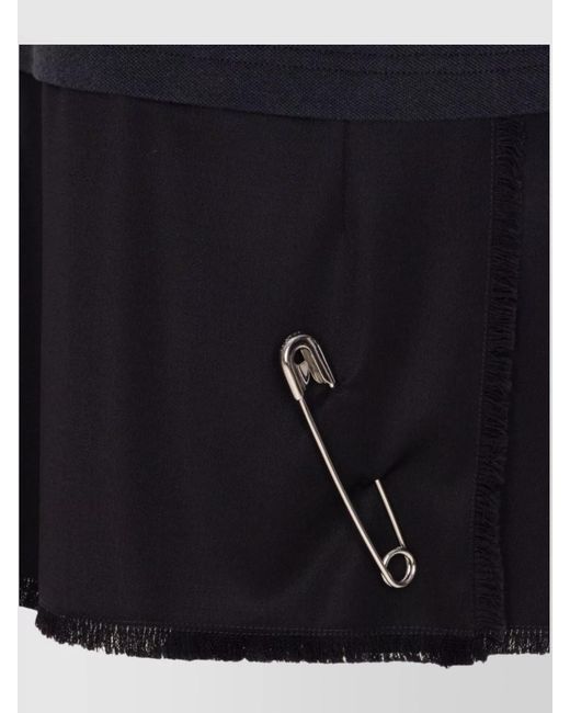 Balenciaga Blue Cotton Pleated Mini Dress