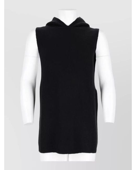 Rick Owens Black Cashmere Jumper for men
