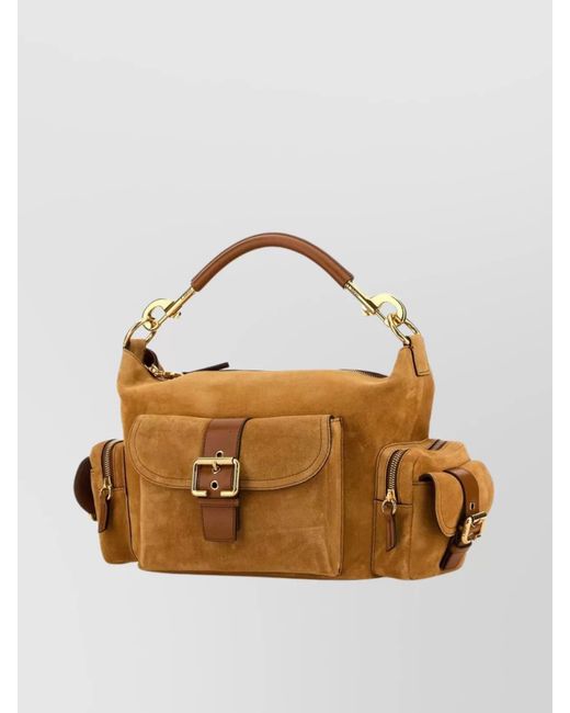 Chloé Metallic Camera Bag Leather Shoulder Bag