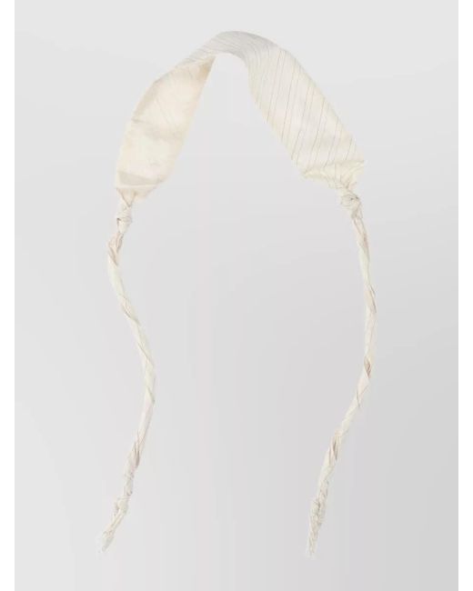 Our Legacy White Scarf for men