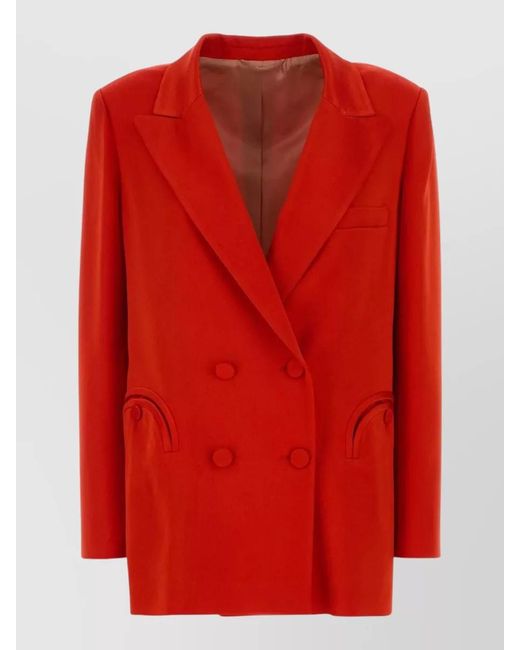 Blazé Milano Novalis Crepe Tailored Jacket Notch Lapels