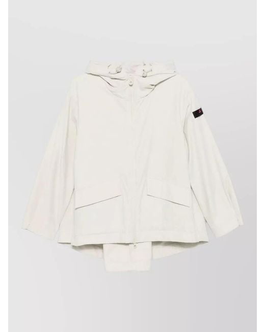 Peuterey Natural Hooded Parka Coat