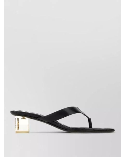Saint Laurent White Frida 45 Sandals