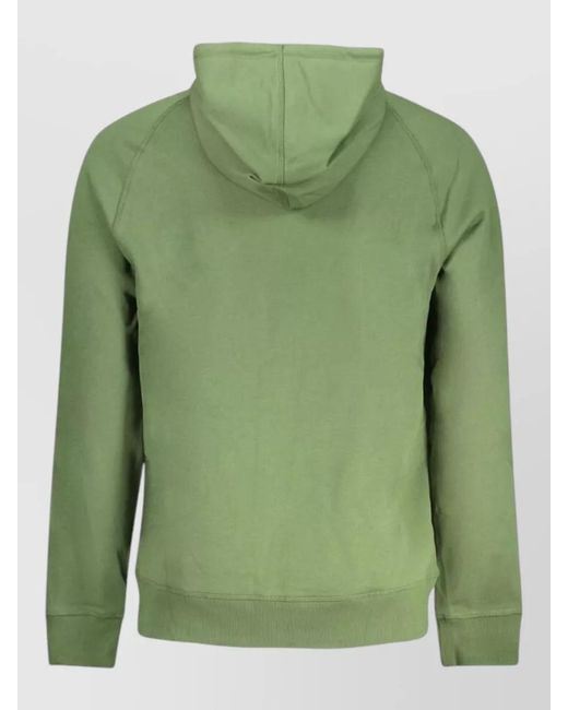 Timberland Green Cotton Hooded Jacket for men