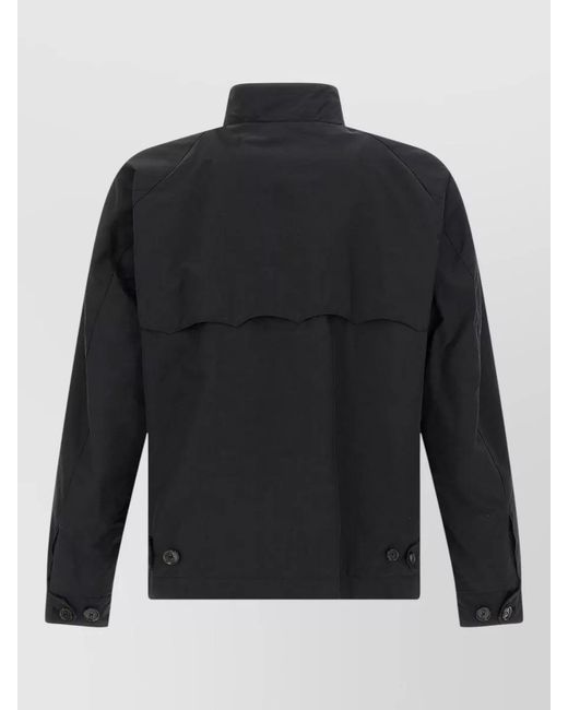 Baracuta Blue G4 High Collar Buttoned Cuffs Jacket for men
