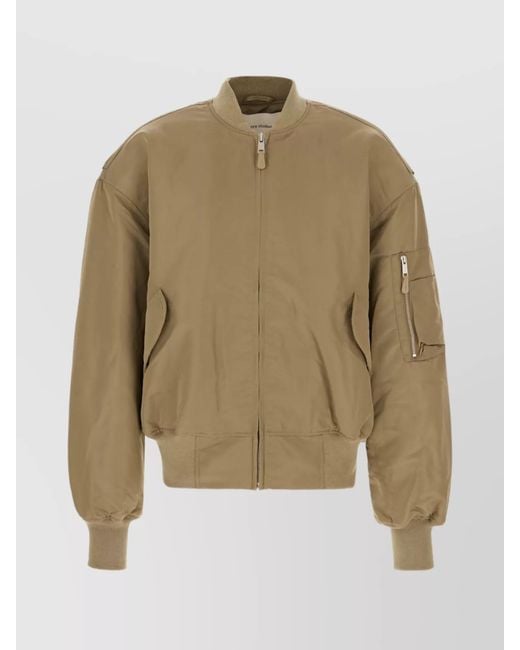 Entire studios Natural Nylon Padded Bomber Jacket for men