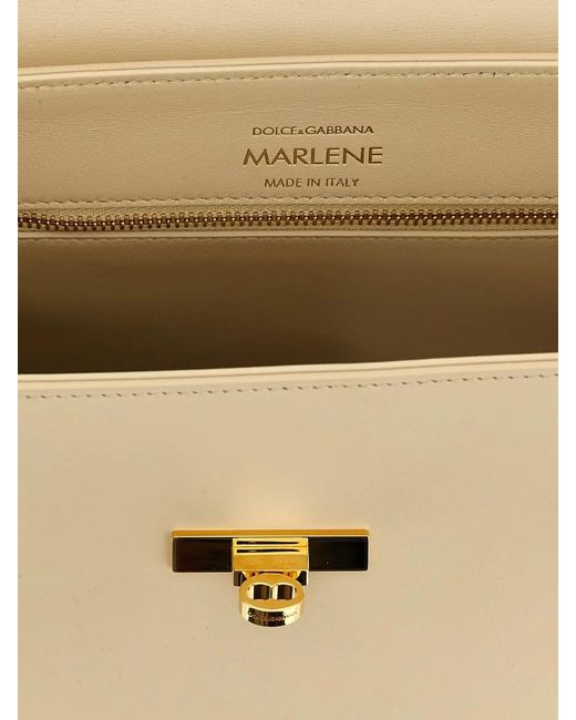 Dolce & Gabbana Natural Marlene Shoulder Bag