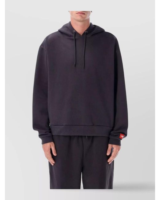 The North Face Blue Cotton-Blend Regular-Fit Hoodie for men