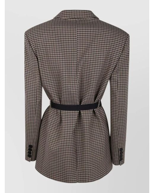 DR. HOPE Black Belted Blazer