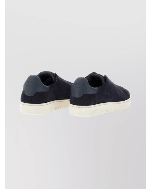 Axel Arigato Blue Slip-On Suede Sneakers Rubber Sole for men