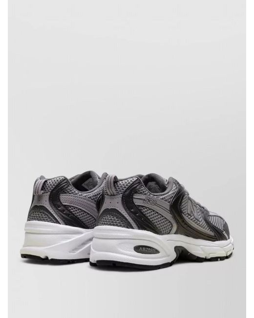 New Balance Gray Tier 3 Mesh Lifestyle Sneakers