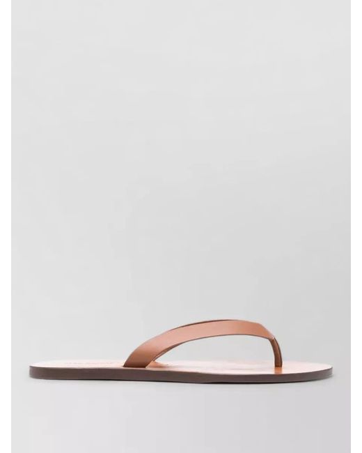 Manebí Multicolor Leather Flat Sole Open Toe Sandals