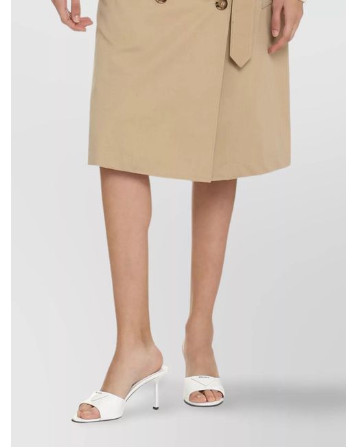 Jil Sander Natural Geometric Ribbed Wool Crew-Neck Sweater