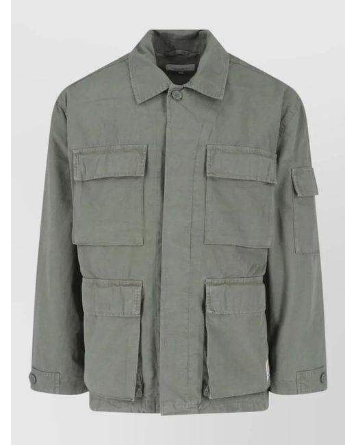 Carhartt Gray Duffle Coat for men