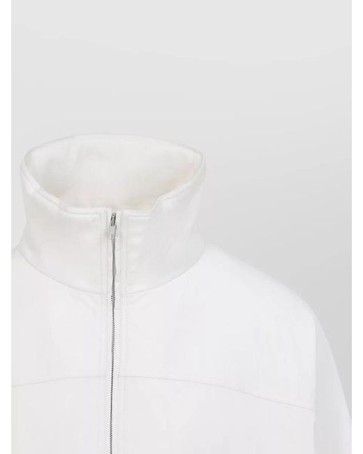 Mordecai White Barakuta Jacket Stand Up Collar Design for men