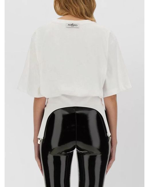 Fiorucci White Regular-Fit T-Shirt