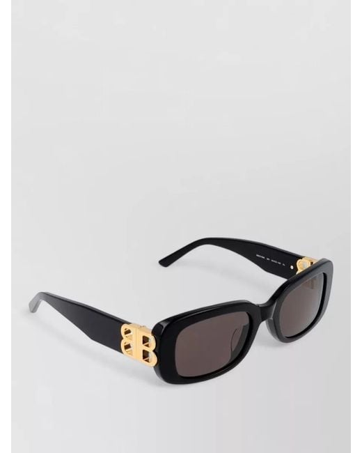 Balenciaga Multicolor Sunglasses Model Bb0310Sk 001 Square Frame